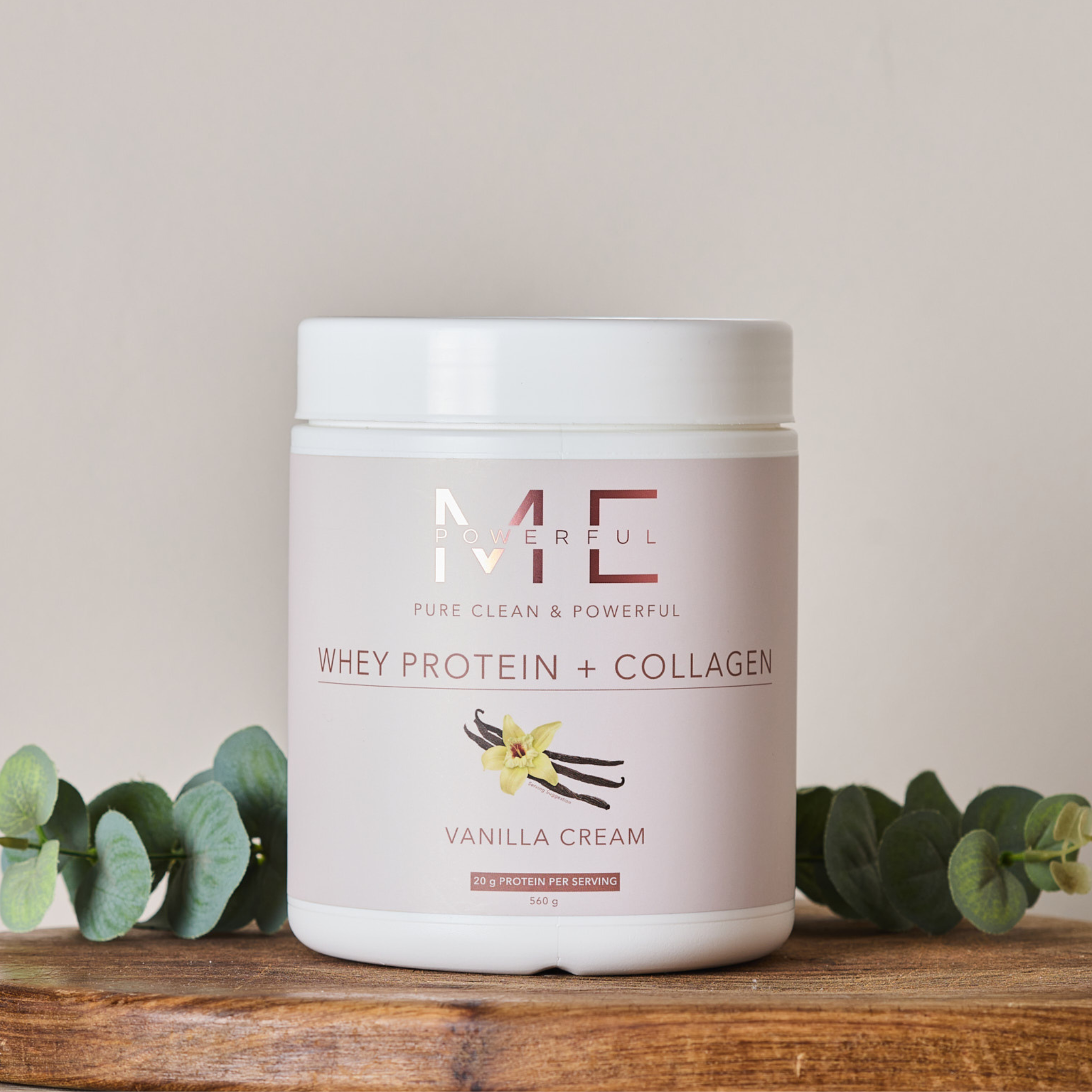 Whey Protein + Collagen (Vanilla)