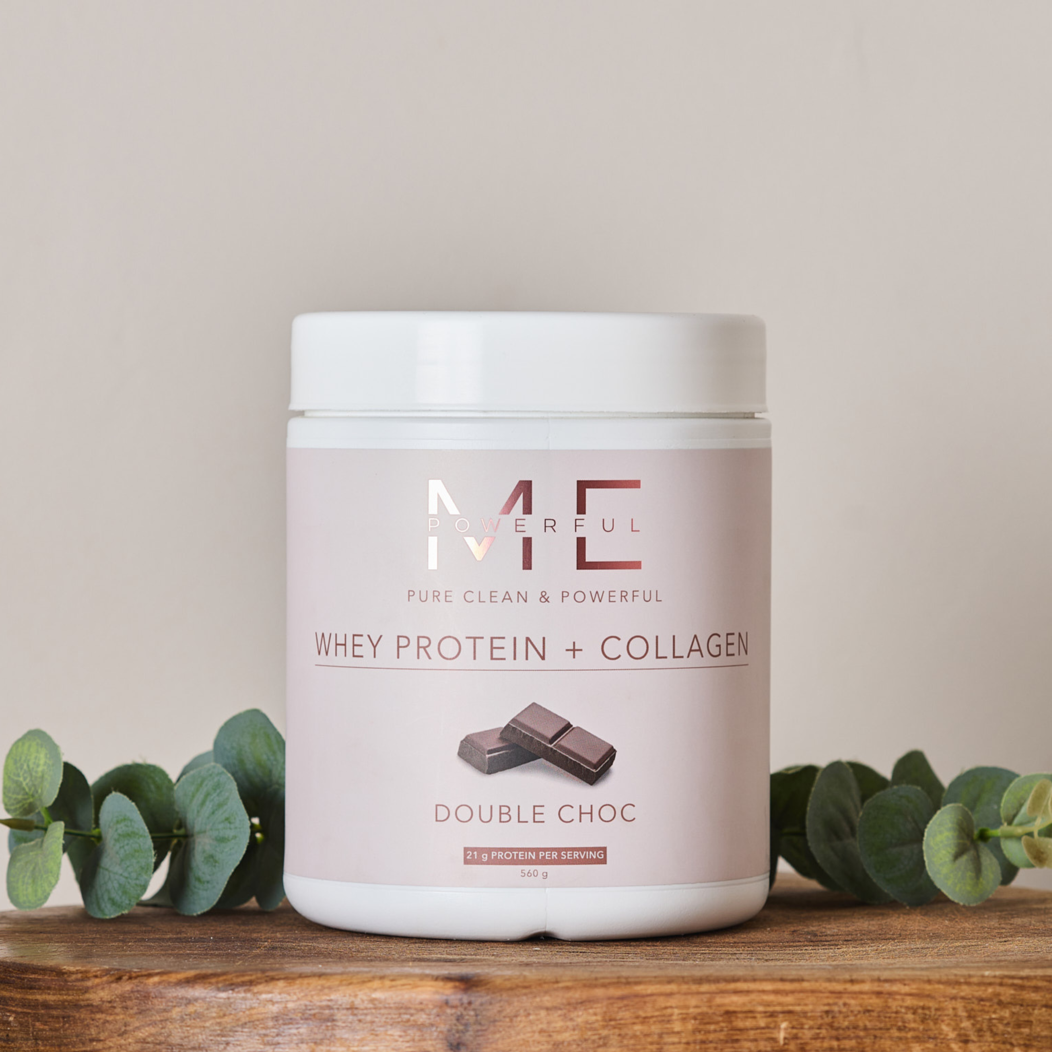 Whey Protein + Collagen (Chocolate)